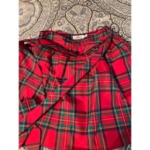 Vineyard Vines Plaid Holiday Skirt